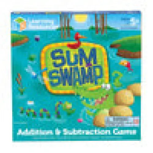 Sum Swamp Addition & Subtraction Game Learning Resources LER 5052 - Educational and interactive<<<Toys<<<InnproXML