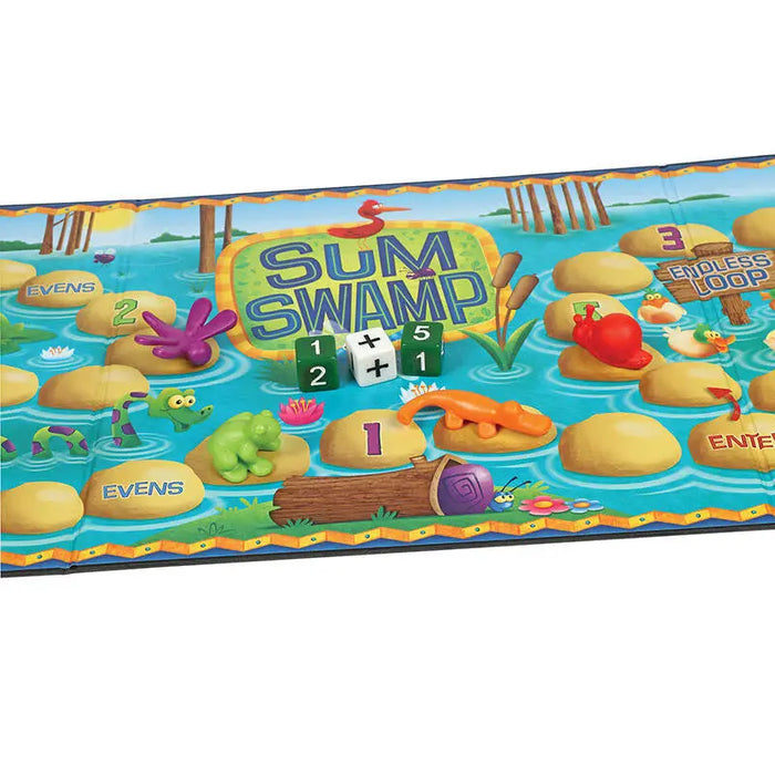 Sum Swamp Addition & Subtraction Game Learning Resources LER 5052 - Educational and interactive<<<Toys<<<InnproXML