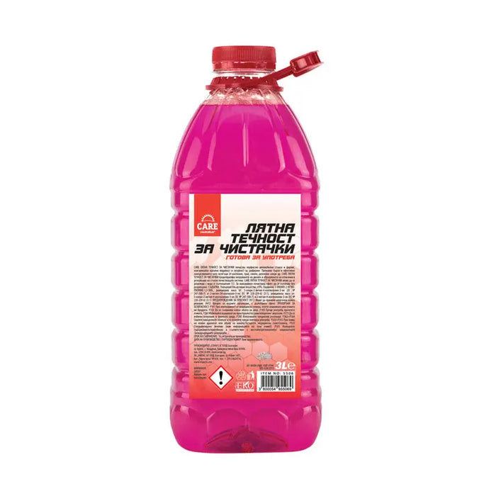 SUMMER CLEANING LIQUID CARE READY 3L - Лятна течност за чистачки<<<Сезонни авто продукти<<<Авто и вело<<<Praktiker