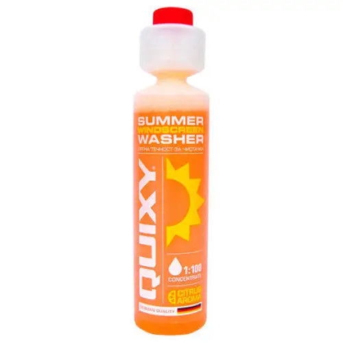 SUMMER LIQUID FOR WIPER 1:100 250ML QUIXY - Лятна течност за чистачки<<<Сезонни авто продукти<<<Авто и вело<<<Praktiker
