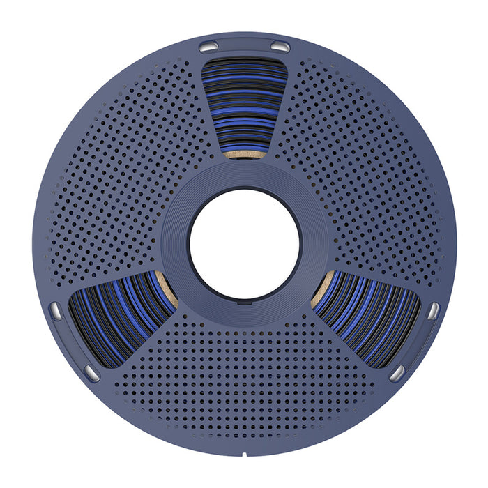 Sunlu PLA+ Silk Dual Color Filament (Black and Blue)