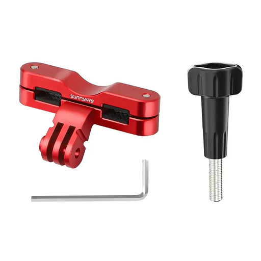 Sunnylife ZJ942-R bike mount for Action 5 Pro/ Insta360 GO 3S/ GoPro 13 - Straps mounts