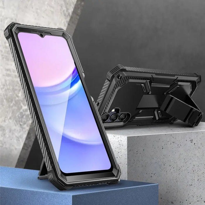 Supcase IBLSN ArmorBox Case for Samsung Galaxy A15 4G / 5G - Black - Cell phone cases and covers<<<HurtelXML