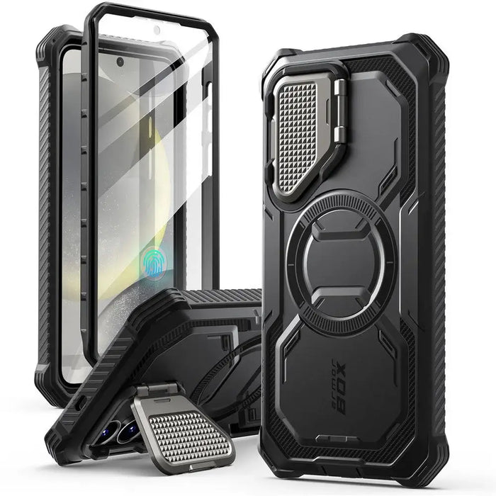 Supcase IBLSN Armorbox Mag Case for Samsung Galaxy S25+ - Black - Cell phone cases and covers<<<HurtelXML