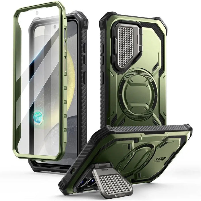 Supcase IBLSN Armorbox Mag Case for Samsung Galaxy S25 - Olive - Cell phone cases and covers<<<HurtelXML