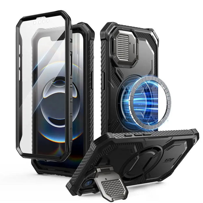 Supcase IBLSN Armorbox Mag iPhone 16e Case - Black - Cell phone cases and covers<<<HurtelXML
