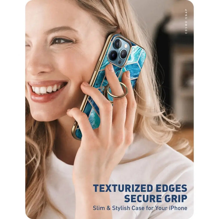 Supcase IBLSN Cosmo Snap Case for iPhone 13 Pro - Blue - Cell phone cases and covers<<<HurtelXML