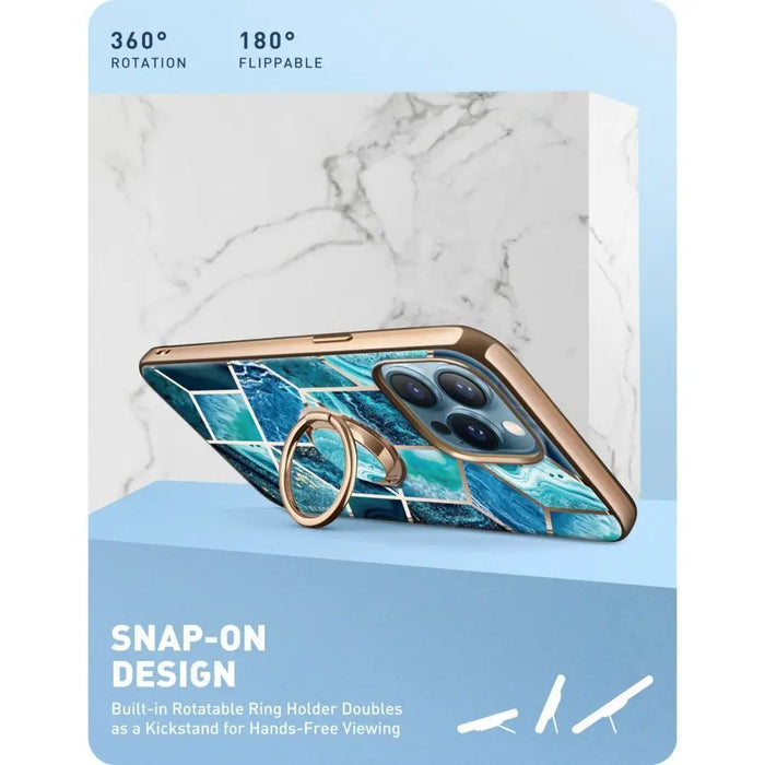 Supcase IBLSN Cosmo Snap Case for iPhone 13 Pro - Blue - Cell phone cases and covers<<<HurtelXML