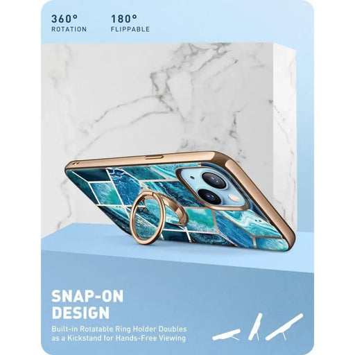 Supcase IBLSN Cosmo Snap iPhone 13 Case - Blue - Cell phone cases and covers<<<HurtelXML