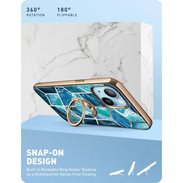 Supcase IBLSN Cosmo Snap iPhone 13 Case - Blue - Cell phone cases and covers<<<HurtelXML