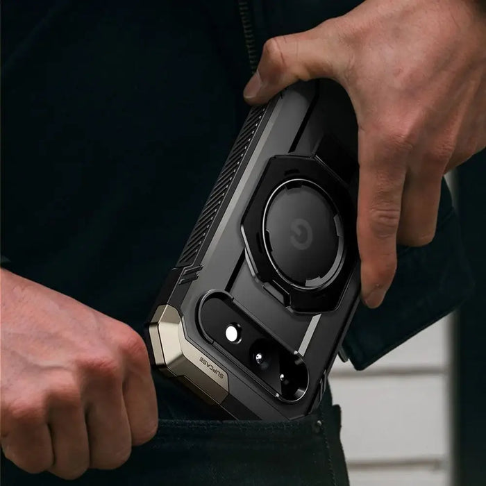 Supcase UB Grip Mag Case for Google Pixel 9A - Black - Cell phone cases and covers<<<HurtelXML