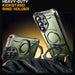 Supcase UB Grip Mag Case for Samsung Galaxy S25 Ultra - Olive - Cell phone cases and covers<<<HurtelXML