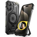 Supcase UB Grip Mag Case with MagSafe for iPhone 16 - Black - Cell phone cases and covers<<<HurtelXML