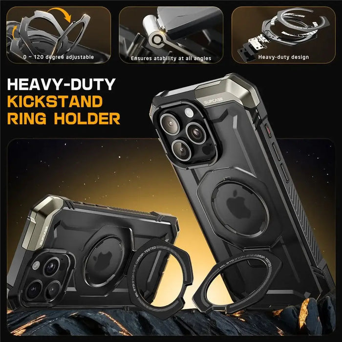 Supcase UB Grip Mag Case with MagSafe for iPhone 16 Pro - Black - Cell phone cases and covers<<<HurtelXML