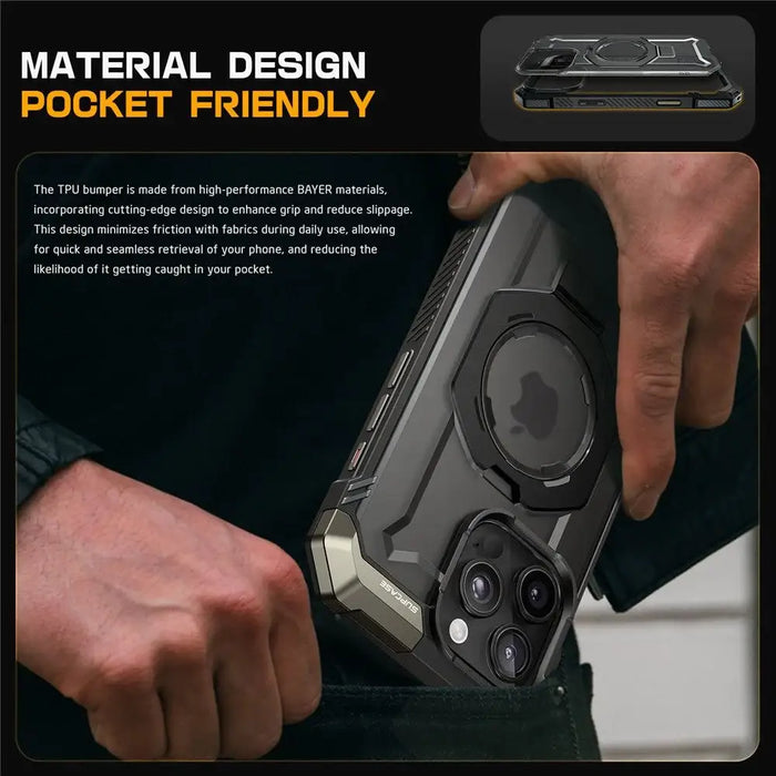 Supcase UB Grip Mag Case with MagSafe for iPhone 16 Pro - Black - Cell phone cases and covers<<<HurtelXML
