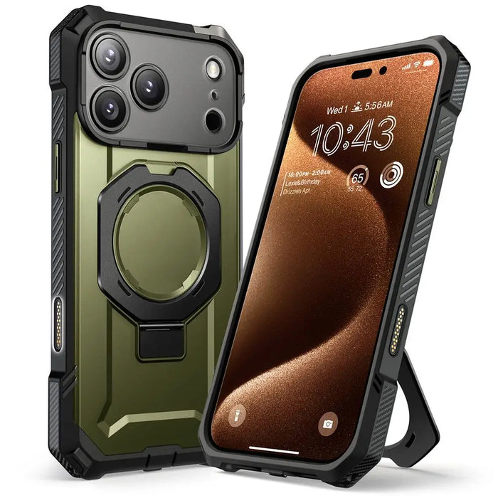 Supcase UB Grip Mag MagSafe Case for iPhone 17 Pro - Green - Cell phone cases and covers<<<HurtelXML