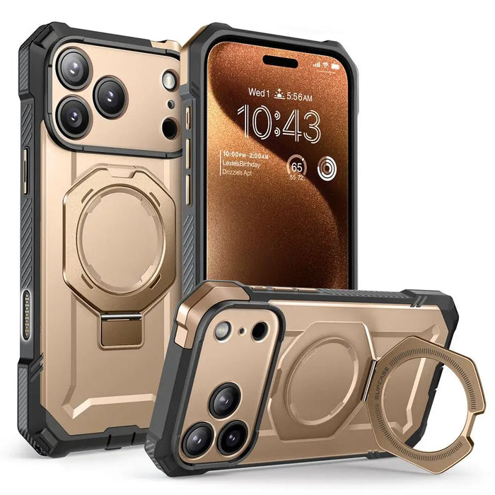 Supcase UB Grip Mag MagSafe Case for iPhone 17 Pro Max - Gold - Cell phone cases and covers<<<HurtelXML