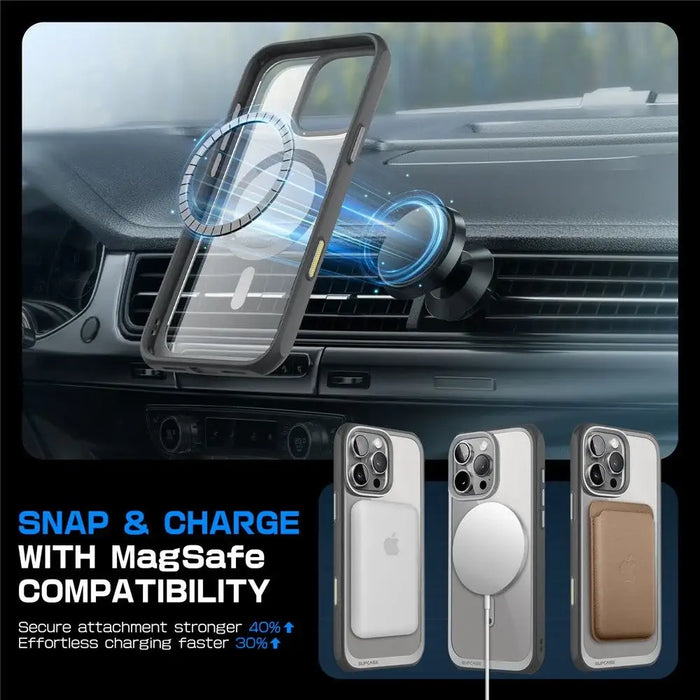 Supcase UB Mag Case with MagSafe for iPhone 16 Pro - Gray - Cell phone cases and covers<<<HurtelXML