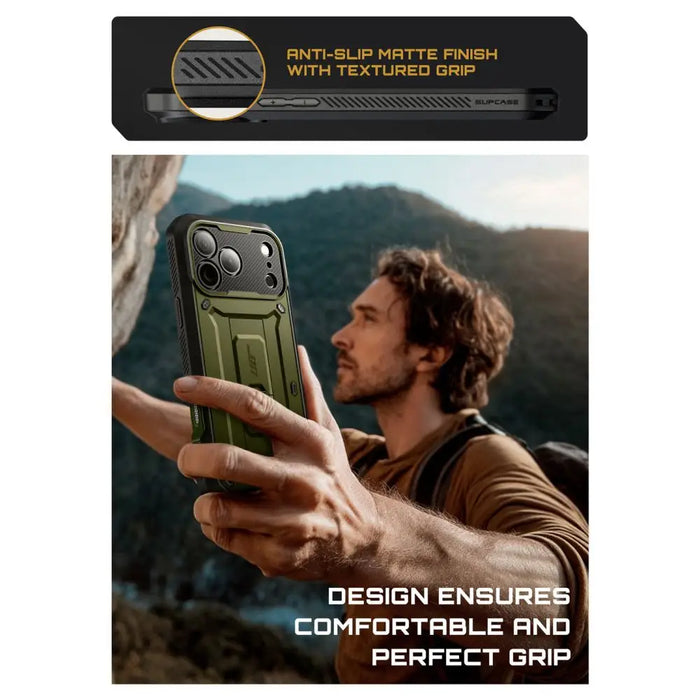 Supcase UB Pro Case for iPhone 17 Pro Max - Green - Cell phone cases and covers<<<HurtelXML