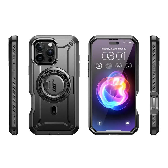 Supcase UB Pro Mag MagSafe Case for iPhone 16 Pro - Black - Cell phone cases and covers<<<HurtelXML