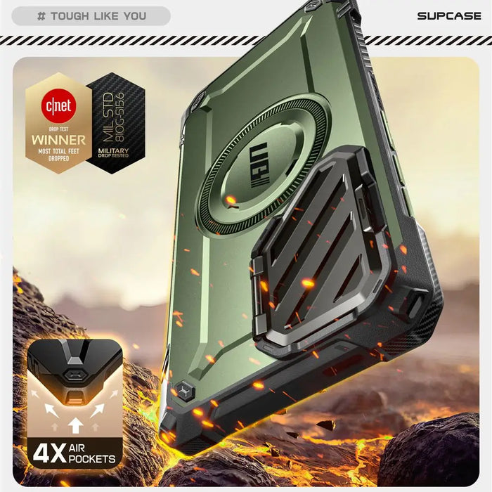 Supcase UB XT Mag Case for Samsung Galaxy S25 Ultra - Olive - Cell phone cases and covers<<<HurtelXML