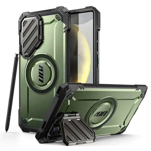 Supcase UB XT Mag Case for Samsung Galaxy S25 Ultra - Olive - Cell phone cases and covers<<<HurtelXML