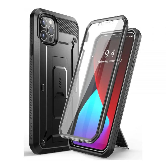 Supcase Unicorn Beetle Pro Case for iPhone 12 / iPhone 12 Pro - Black - Cell phone cases and covers<<<HurtelXML