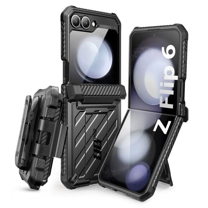 Supcase Unicorn Beetle Pro Case for Samsung Galaxy Z Flip 6 - Black - Cell phone cases and covers<<<HurtelXML