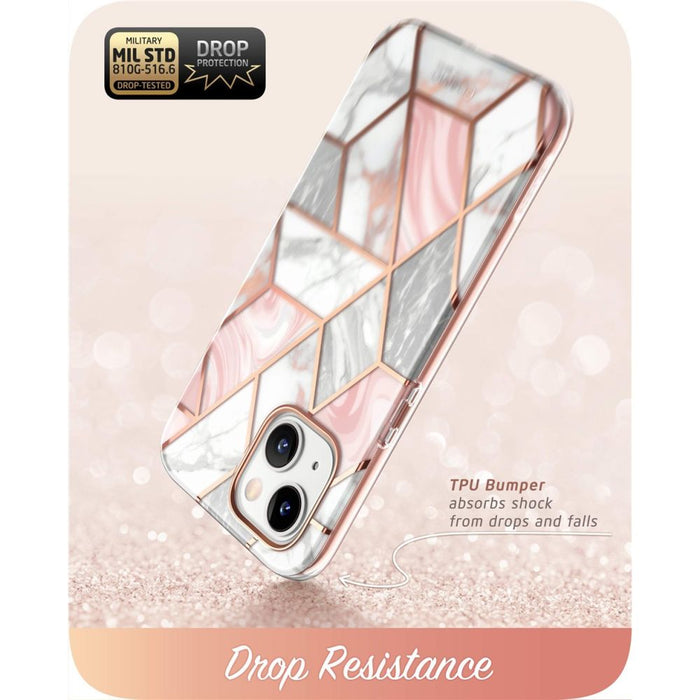 Supcase Cosmo iPhone 14 Plus Case - Pink Marble