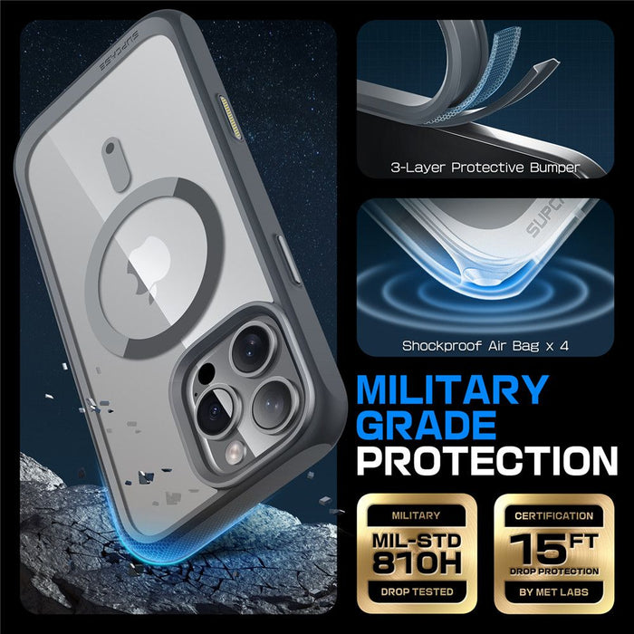 Supcase UB Mag Case with MagSafe for iPhone 16 Pro Max - Gray