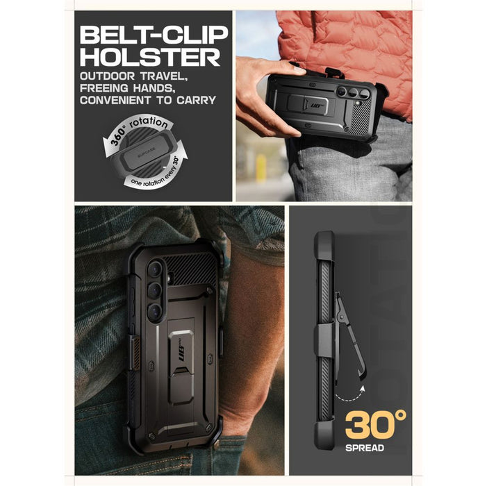 Supcase Unicorn Beetle Pro Case for Samsung Galaxy S25 FE - Black