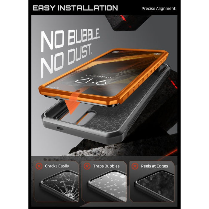 Supcase Unicorn Beetle Pro Mag MagSafe 2-set Case for Samsung Galaxy S26 Ultra - Black and Orange