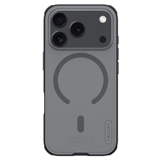 Super Frosted Shield Pro Magnetic Case IP17 Pro Transparent black - Cell phone cases and covers<<<HurtelXML