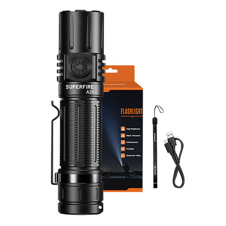 Superfire A20 flashlight 1700 lm 300 m 5 modes - Other<<<Flashlights<<<Outdoor<<<InnproXML