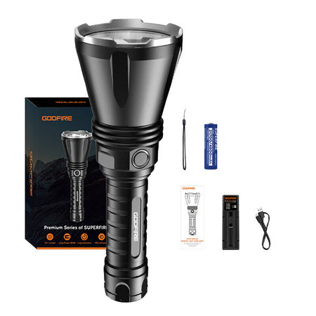 Superfire Godfire TF01 flashlight - 1371 lumens 1000m 7h operation - Other<<<Flashlights<<<Outdoor<<<InnproXML
