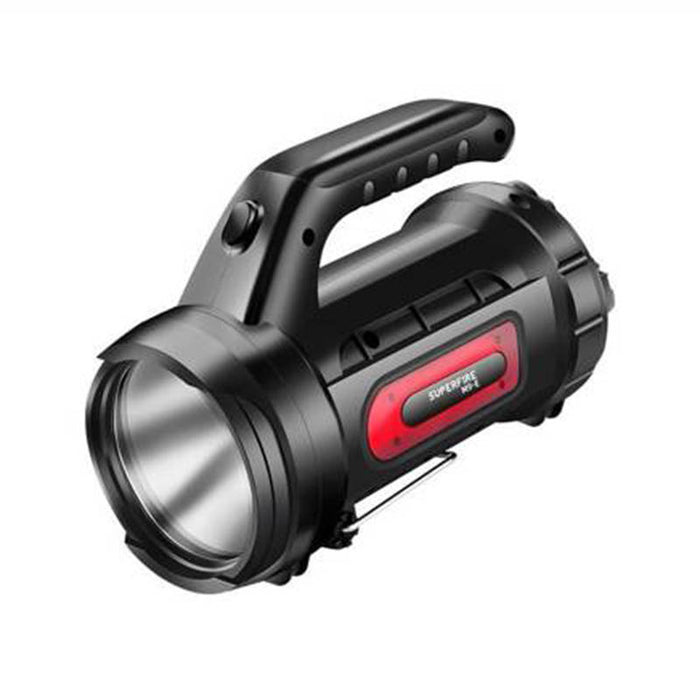 Superfire M9-E searchlight - 900 lm, 473 m, 6000 mAh, 5h operation, powerbank