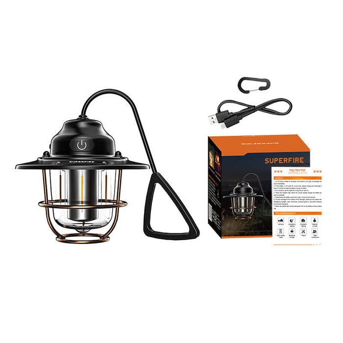 Superfire T57 camping lamp, 7 modes