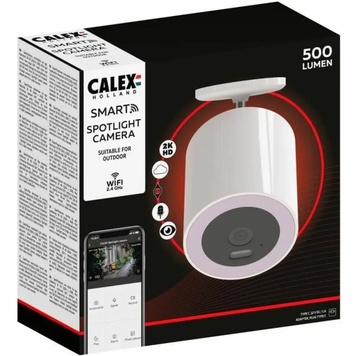 Surveillance Camcorder Calex Spotlight Security - Сигурност Удома<<<Дом Градина<<<BigBuy&&&Видеокамери за