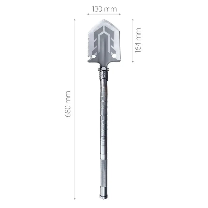 Survival shovel 10-in-1 folding shovel with knife screwdriver glass breaker - Others<<<HurtelXML