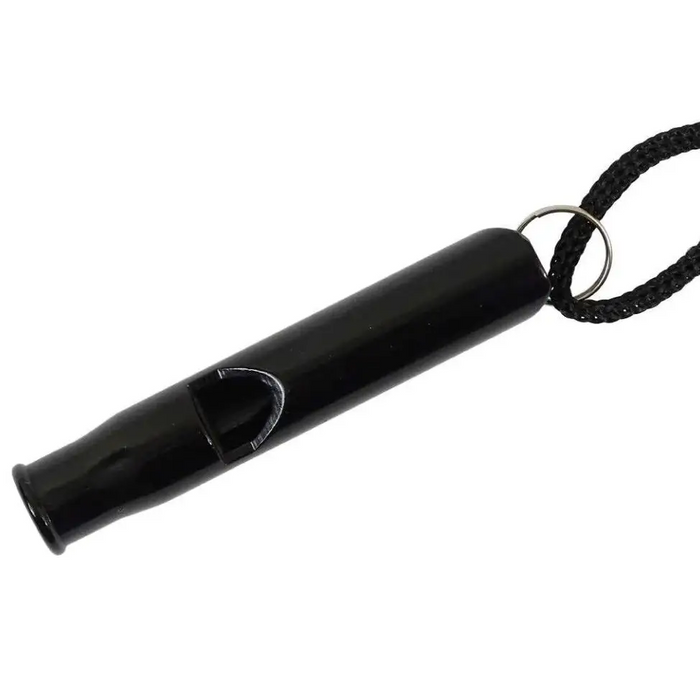 Survival whistle aluminium black - First aidSUR-PPO<<<SurvivalSUR<<<ActionPL