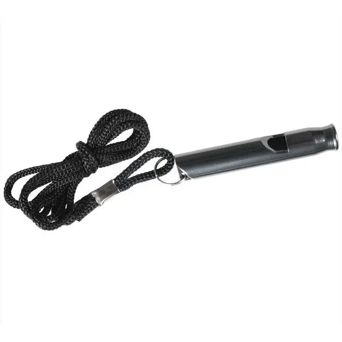 Survival whistle aluminium black - First aidSUR-PPO<<<SurvivalSUR<<<ActionPL