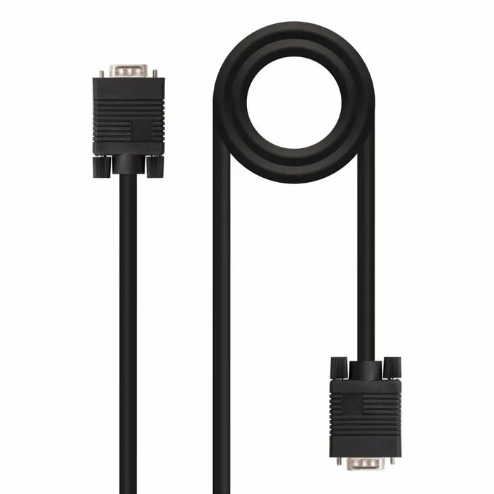SVGA Cable NANOCABLE 10.15.1303 Black - Електроника Телевизори<<<Компютри| Електроника<<<BigBuy&&&Аудио и Видео