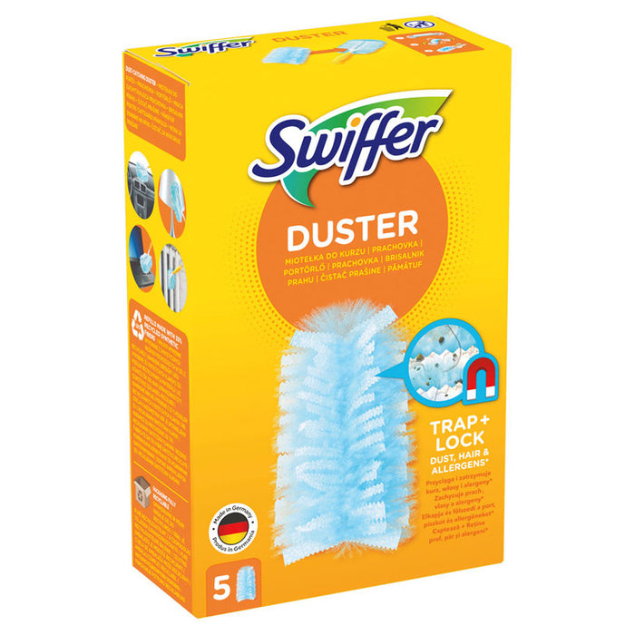 SPARE TOWELS FOR DUSTING BRUSH 5PCS SWIFFER
