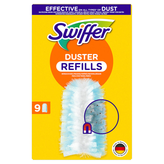 SPARE TOWELS FOR DUSTING BRUSH 9 PCS SWIFFER