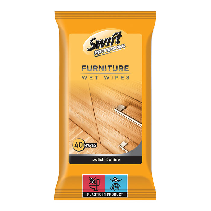 WET TOWELS FOR FURNITURE 40 PCS SWIFT