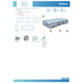 SWIMMING POOL 366X201X66CM BESTWAY 561FT - Басейни с рамка<<<Басейни плажни артикули и оборудване<<<Градина<<<Praktiker