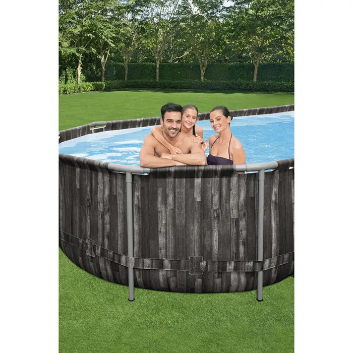 SWIMMING POOL 732X366X122CM BESTWAY 5611T - Басейни с рамка<<<Басейни плажни артикули и оборудване<<<Градина<<<Praktiker