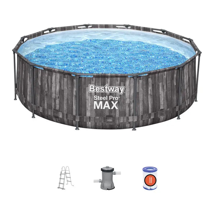 SWIMMING POOL F366X100CM BESTWAY 5614X - Басейни с рамка<<<Басейни плажни артикули и оборудване<<<Градина<<<Praktiker