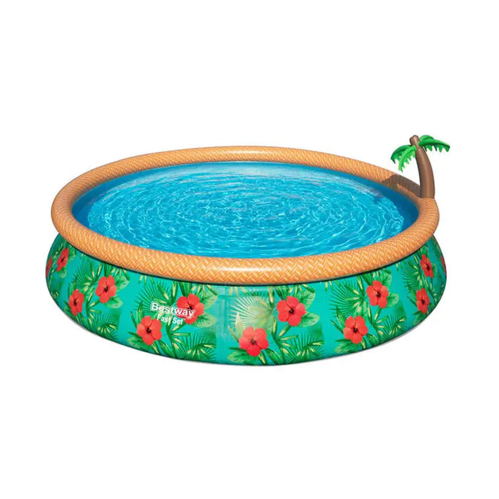 SWIMMING POOL F457X84CM BESTWAY 57416 - Надуваеми басейни<<<Басейни плажни артикули и оборудване<<<Градина<<<Praktiker