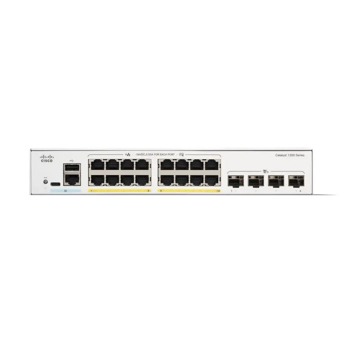Switch CISCO C1300-16P-4X - Компютър Мрежи и компоненти<<<Компютри| Електроника<<<BigBuy&&&Суичове<<<Компютър Мрежи и